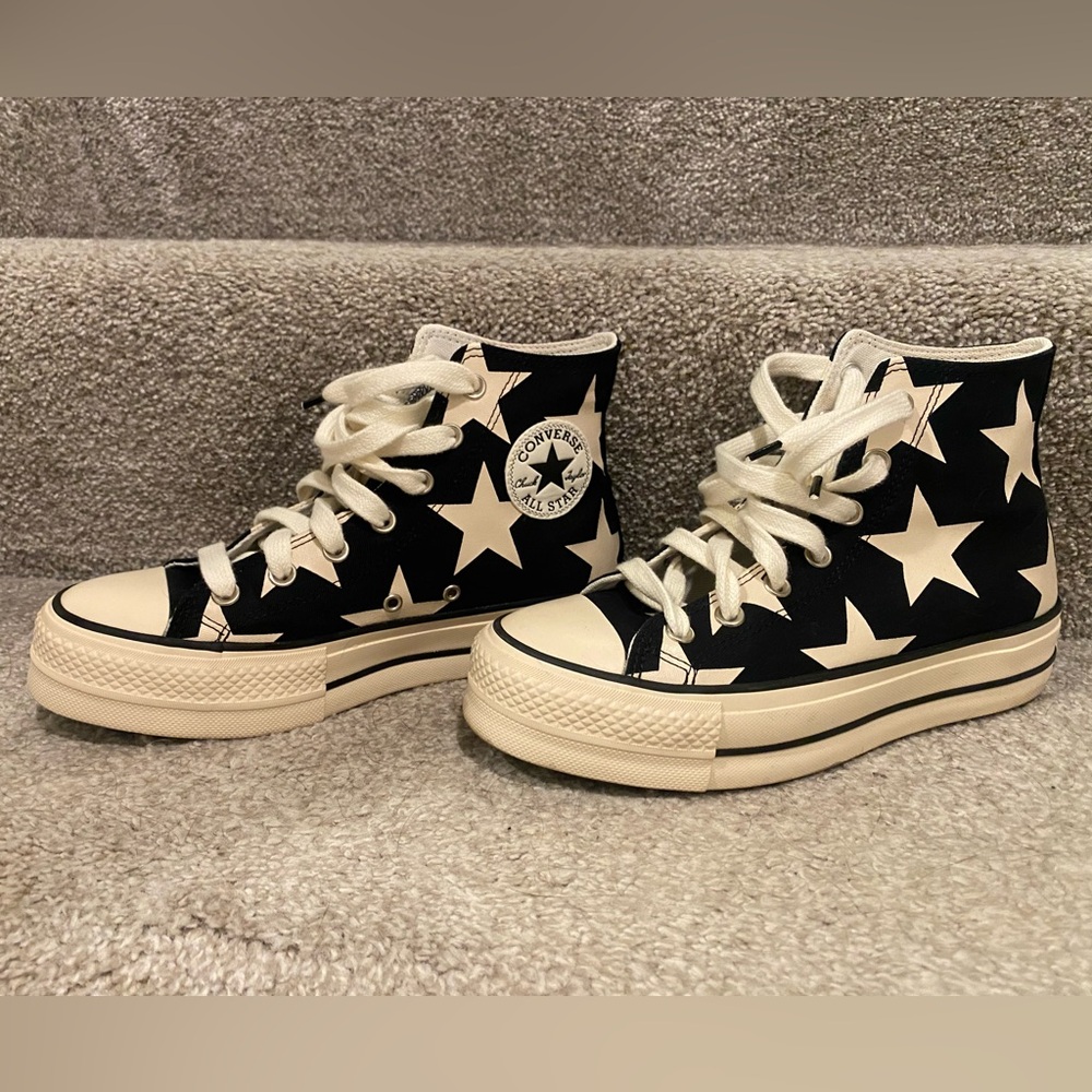 Chuck Taylor All Star Lift Platform Large Stars